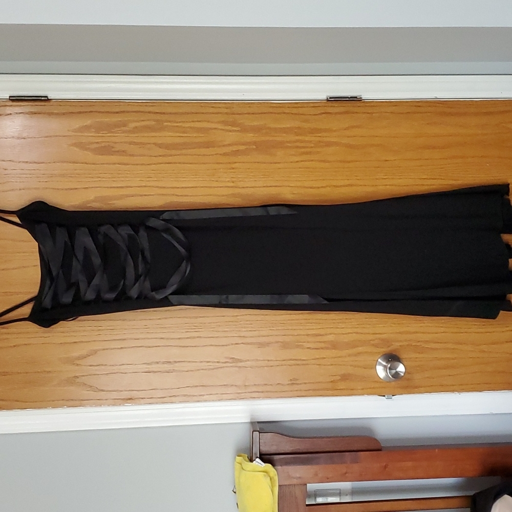 Long black dress
